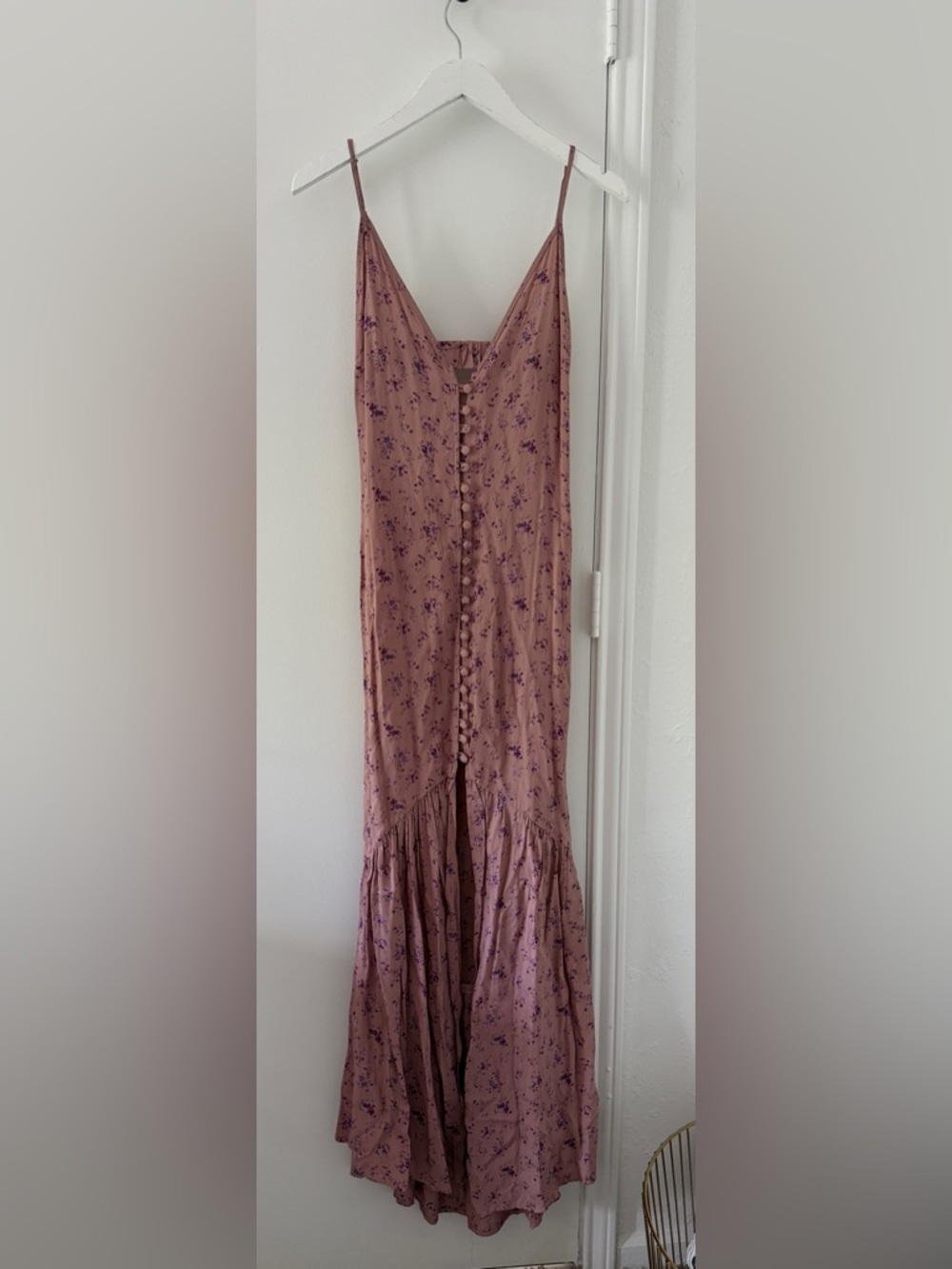 Flynn Skye Floral Button-Front Maxi